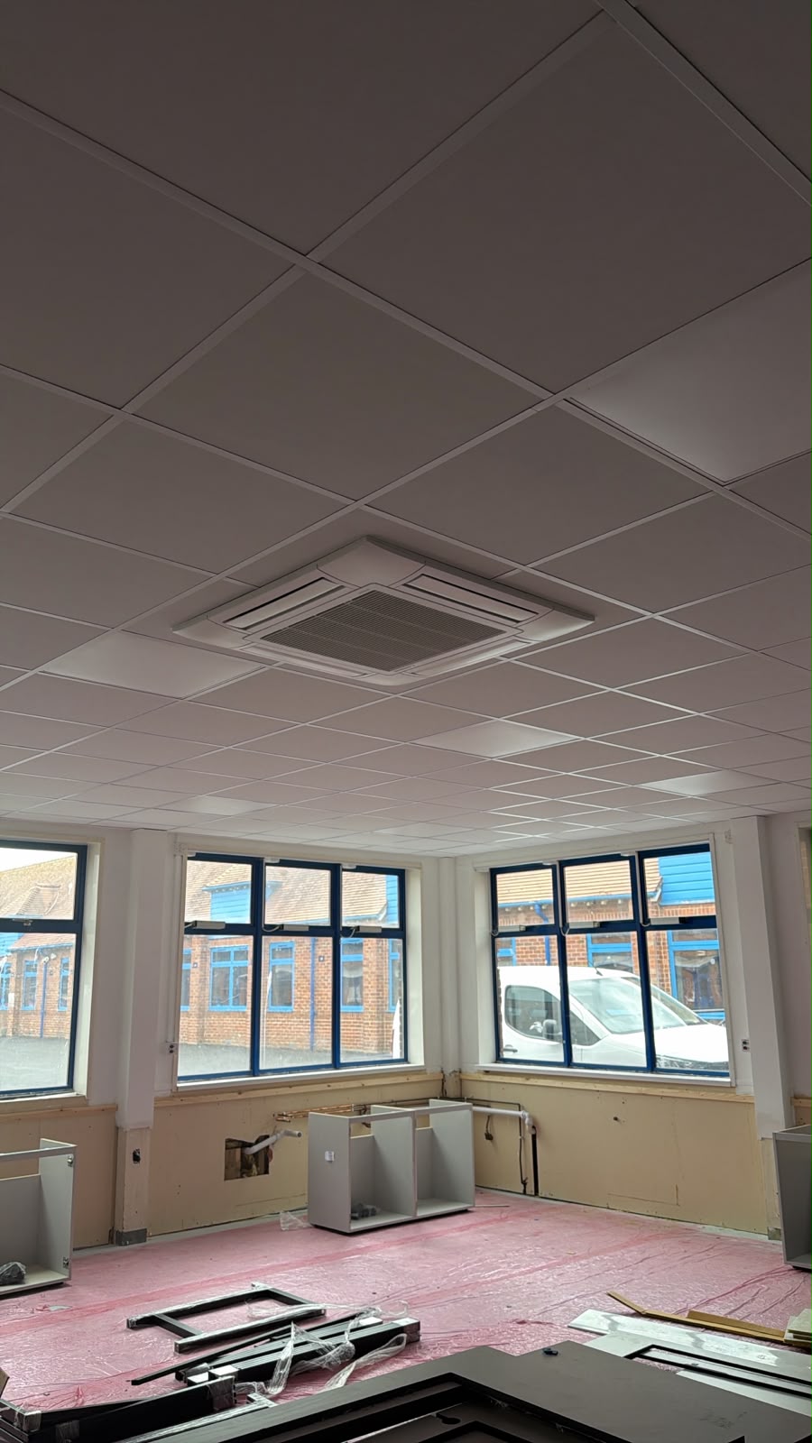 Commercial air conditioning installation by DW Heating & Cooling Services